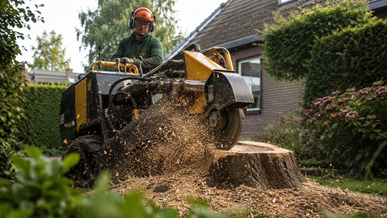 Stronk frezen Utrecht - professioneel boom rooien